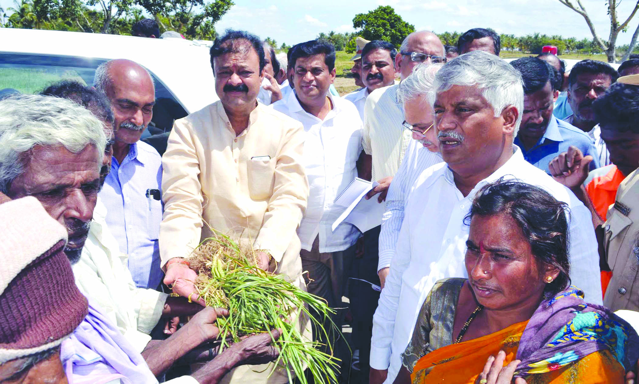 ಕೆಆರ್‌ಎಸ್‌ಗೆ ಭೇಟಿ: ಕೆ.ಆರ್.ಪೇಟೆ ತಾಲೂಕಿನಲ್ಲಿ ಪ್ರವಾಸ  ಕುಂಟನಹಳ್ಳಿ ಮಲ್ಲೇಶ
